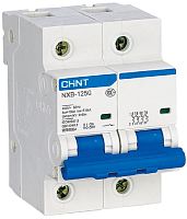 Выключатель автоматический CHINT NXB-125 2п 63А C 10кА картинка